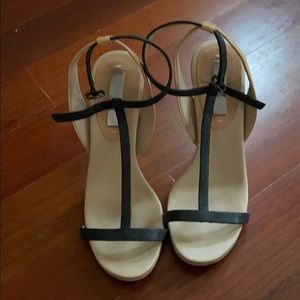 BCBG Max Adria T-Strap heels